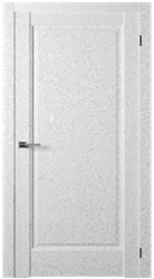 Дверь межкомнатная Нова 1 ПДГ ясень белый