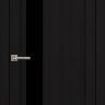 Дверь межкомнатная UniLine 30004 экошпон белый велюр остекленная